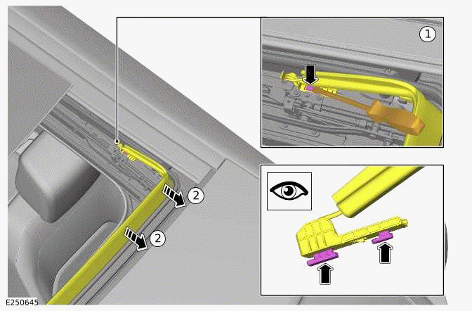 Roof Opening Panel Air Deflector